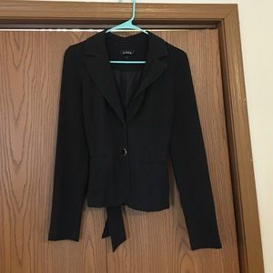 Dark charcoal blazer