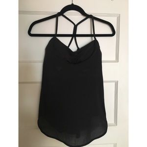 Lululemon EUC black tank size 4