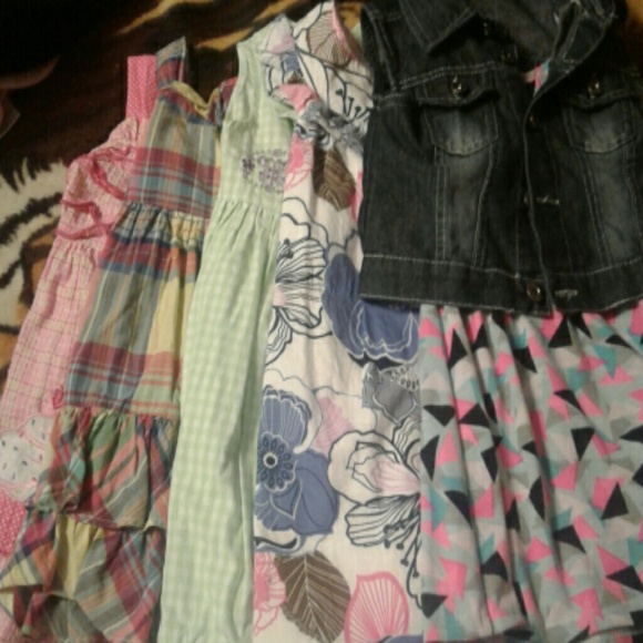lots of dresses.plua a little extra??