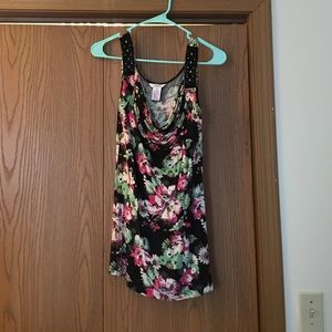 Floral tank top