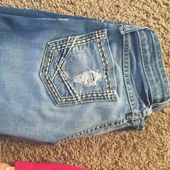 Bke boot cut jeans.