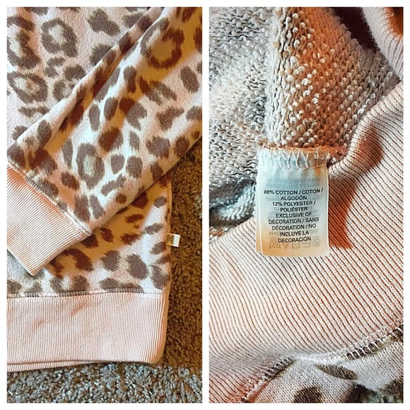 VS Angels cheetah pattern sweatshirt size XS - Picture 4 of 4