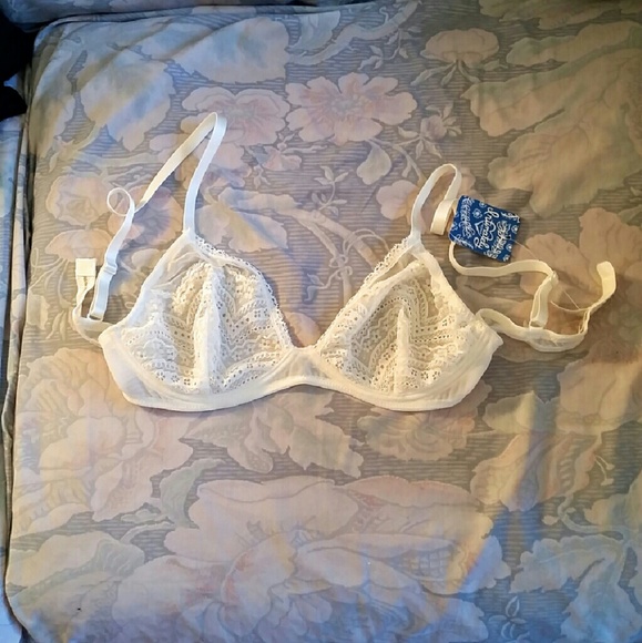 Free People Lace Triangle Bra