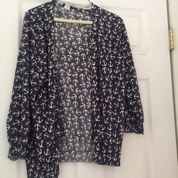 J. Crew anchor patterned sweater!