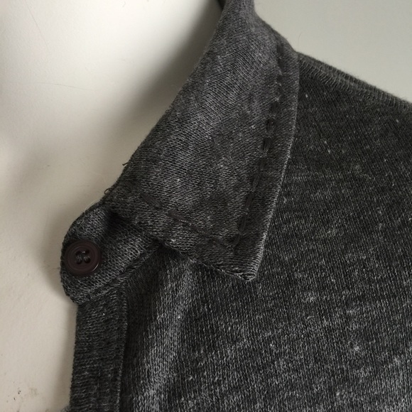Long Gray Knit Sweater Vest - Size Small Remains - Picture 4 of 4