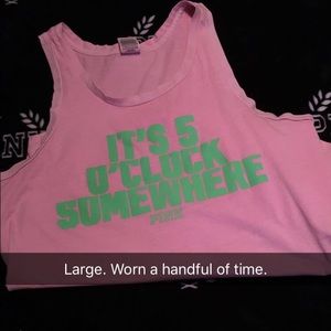 Pink tank
