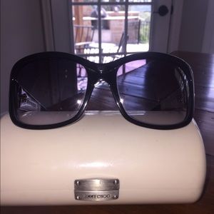 Jimmy Choo Black Sunglasses