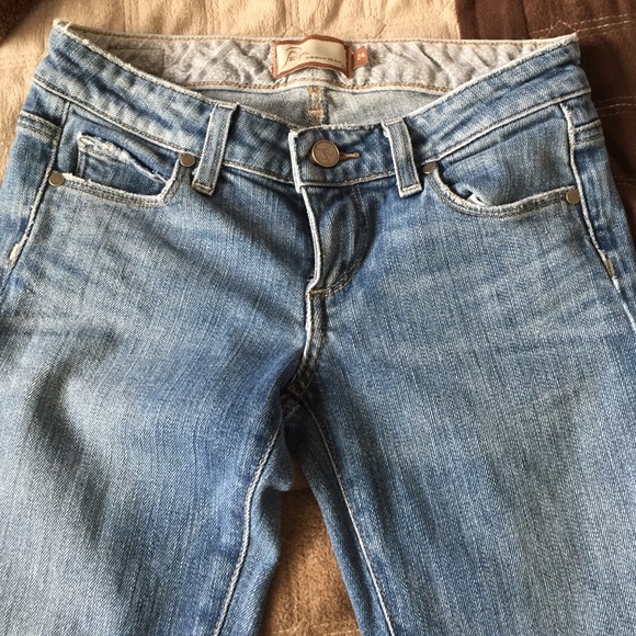 Paige jeans size 24 somewhat good condition.