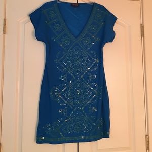 Hale Bob Silk Dress Size M NWT