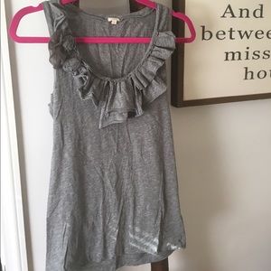 J. Crew Gray Tank Top, S