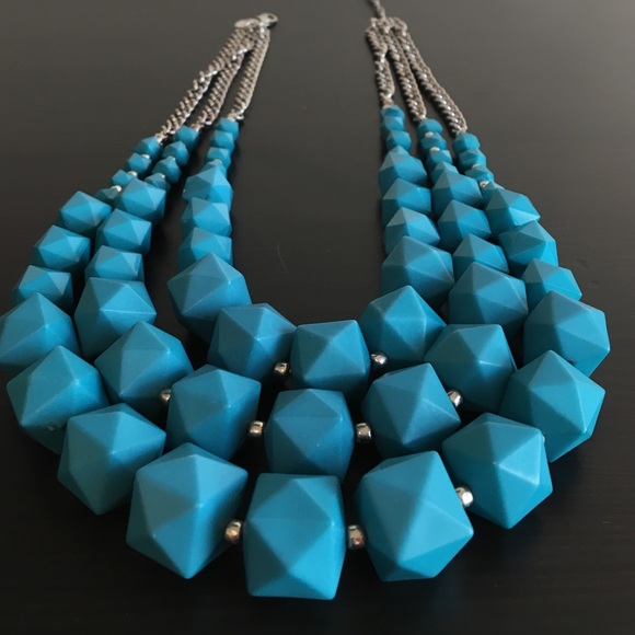 Turquoise Statement Necklace Set