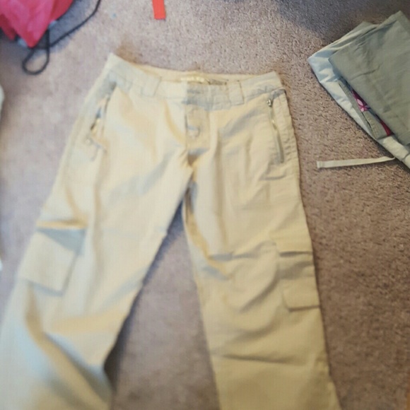 Cargo cropped pants *NWOT*