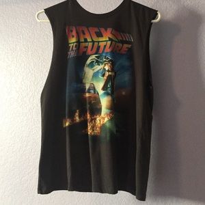 Back To The Future Muscle Tee