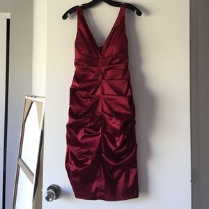 Red dress, size 8, xscape