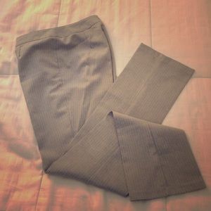 Gray Pin Stripped Pants