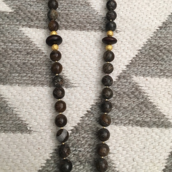 Druzy pendant set necklace - Picture 3 of 4