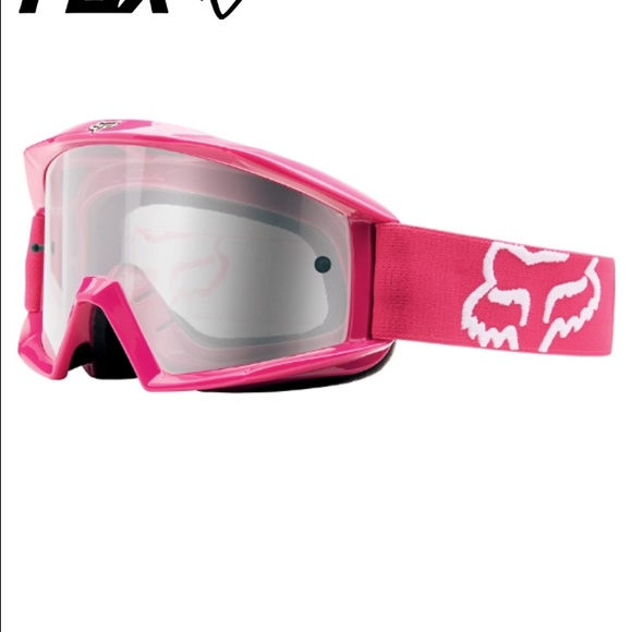 Fox Racing motor cross goggles PINK