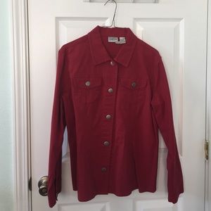 Chico's Red Jacket