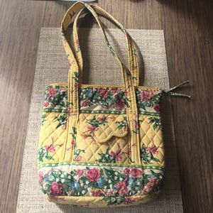 Yellow Vera Bradley shoulder bag
