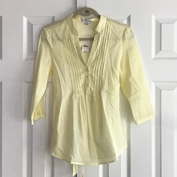NWT Express Half Button Down Shirt