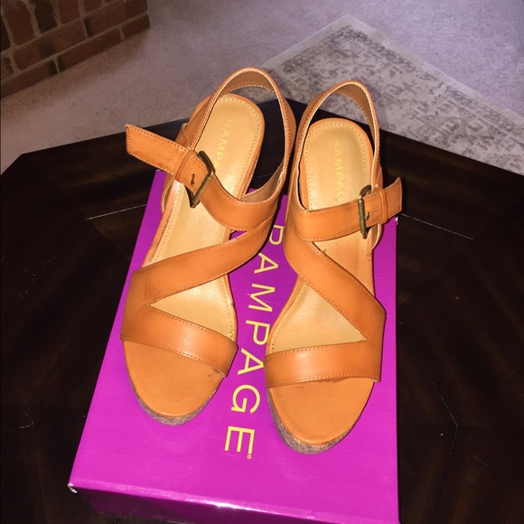 Rampage Wedge Sandals