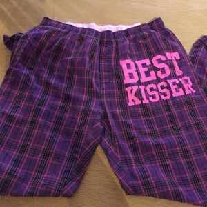 Victoria secret pajama pants size large plaid