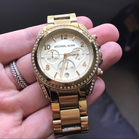 Gold Michael Kors Watch