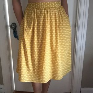 Mikarose Circle Skirt in Mustard🌞