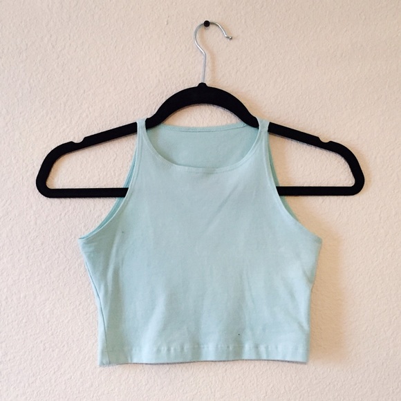 AA Mint Green Crop Top