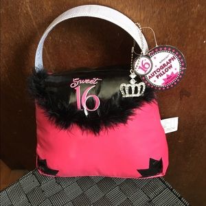 Sweet 16 autograph pillow decorative new