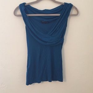 BCBG XS Teal blouse