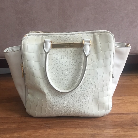 Marc Jacobs croc trapeze bag