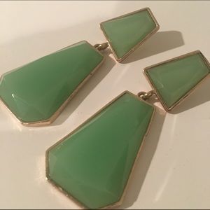 CindyLBB Jewelry - π Jade Green Drop Earrings π CindyLBB Jewelry - π Jade Green Drop Earrings π
