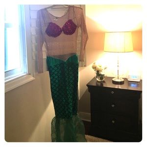 Sexy mermaid Halloween costume one piece size S
