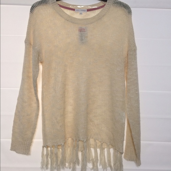 Coco and Jameson Fringe Sweater
