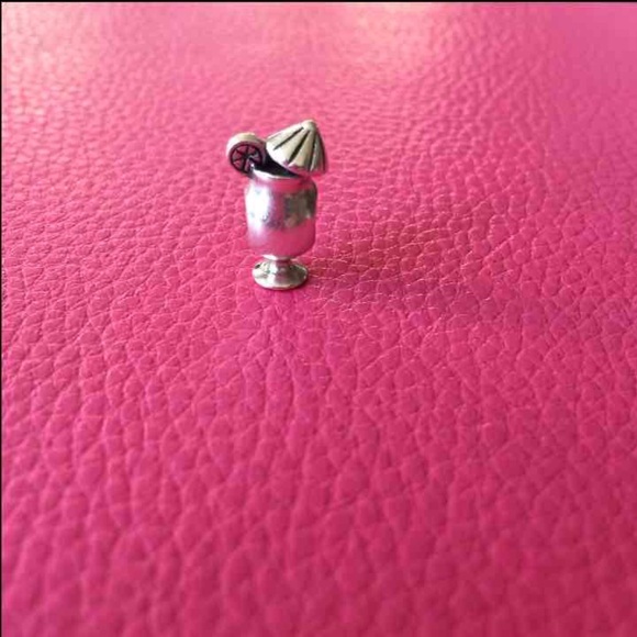 Sterling cocktail charm