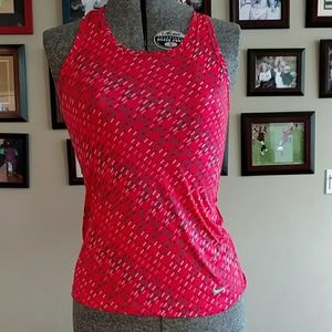 Hot pink girls Nike tank