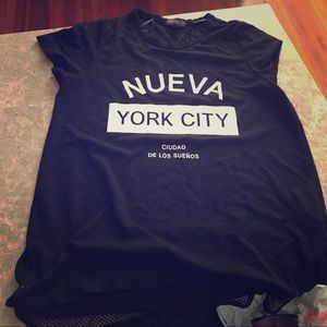 Oversized forever21  graphic tee