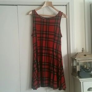 Plaid Hot Topic Skater Dress