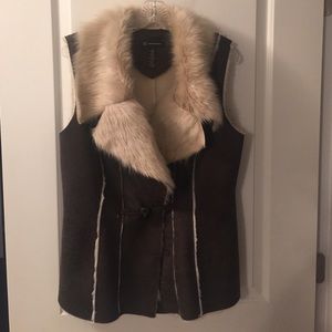 INC Concepts by Macy's faux fur lined Vest
