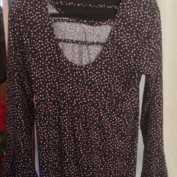 Look bell sleeved floral tunic by BONGO SZ XL CUTE