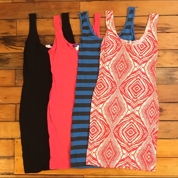 SOLD Lot of 4 Bodycon Dresses
