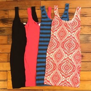SOLD Lot of 4 Bodycon Dresses