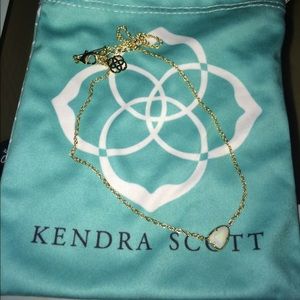 Kendra Scott white necklace