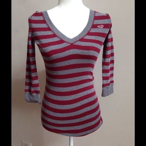 Hollister Striped Top