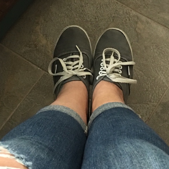Grey vans