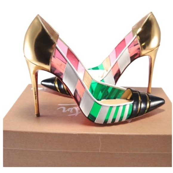 Christian Louboutin Bandy 100 PVC Pumps - 36.5