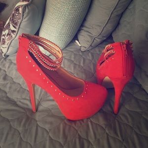 Beautiful red heels
