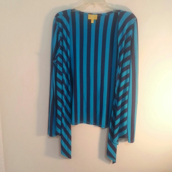 Striped cardigan size M.