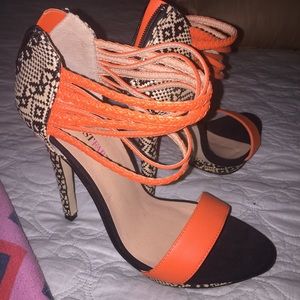 JustFab sz 9 stiletto sandal